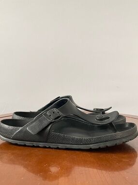 Birkenstock Gizeh EVA Black Thong Sandals | EU 37